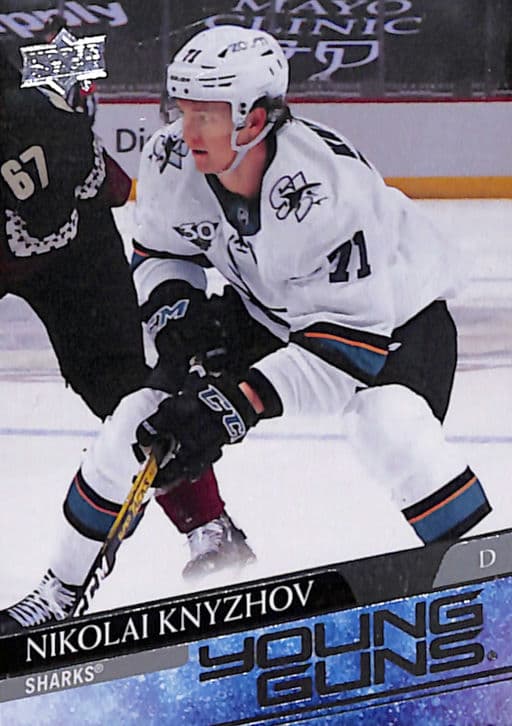 Nikolai Knyzhov 2020-21 Upper Deck Young Guns #492 San Jose Sharks