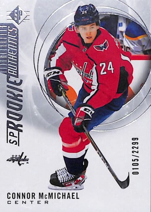 Connor McMichael 2020-21 Upper Deck Rookie Authentics #127 Capitals /2299
