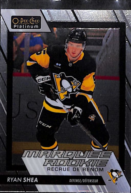 Ryan Shea 2023-24 O-Pee-Chee Platinum Marquee Rookie #294 Pittsburgh Penguins