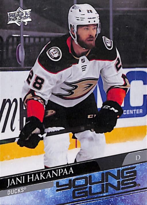 Jani Hakanpaa 2020-21 Upper Deck Young Guns #459 Anaheim Ducks