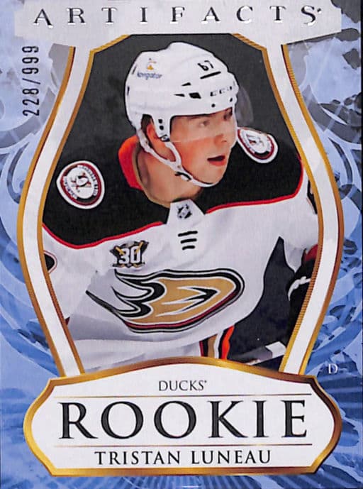 Tristan Luneau 2023-24 Upper Deck Artifacts Stars ROOKIE #234 Anaheim Ducks /999
