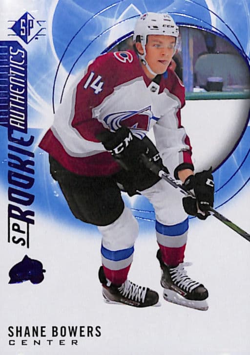 Shane Bowers 2020-21 Upper Deck Rookie Authentics #108 Colorado Avalanche