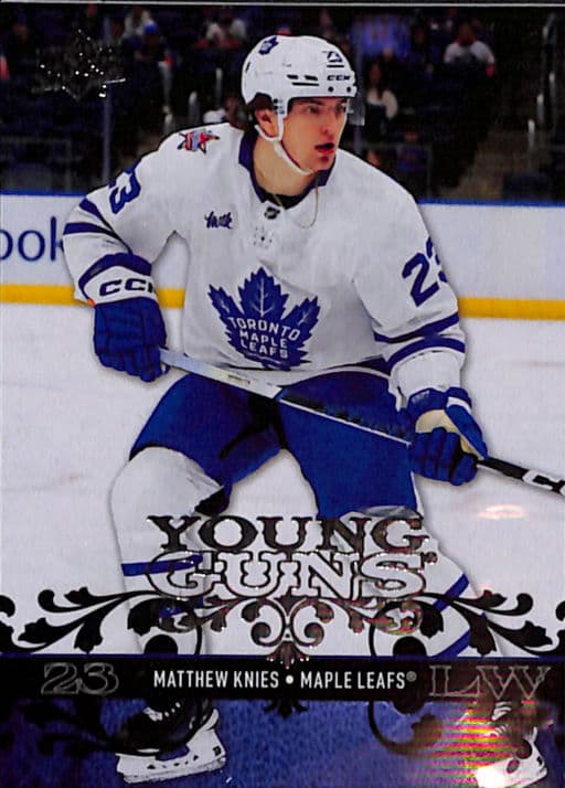 Matthew Knies 2023-24 Upper Deck Young Guns T-30 Raw RC Toronto Maple Leafs