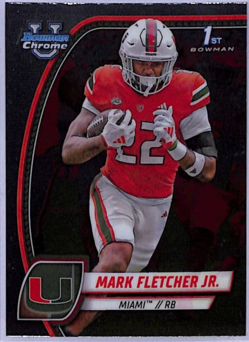 2024 Bowman University Chrome Mark Fletcher Jr. #126