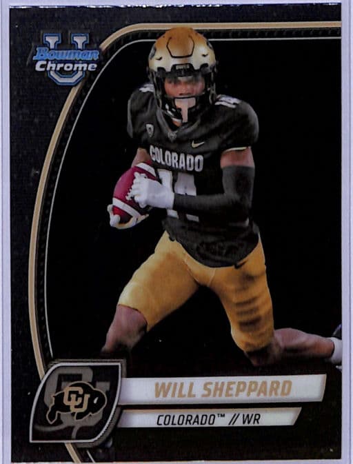 2024 Bowman University Chrome Will Sheppard #186