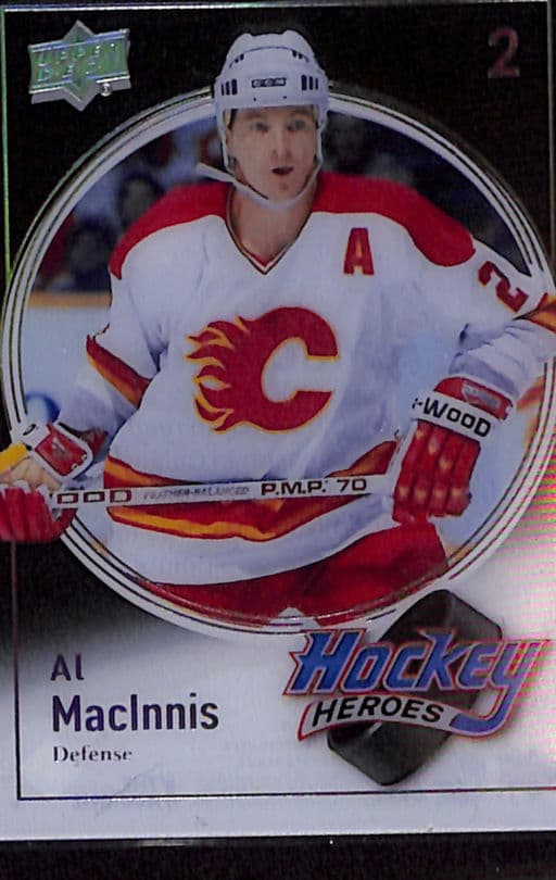 2023-24 Upper Deck Hockey Heroes Calgary Flames Al Maclnnis HH-22