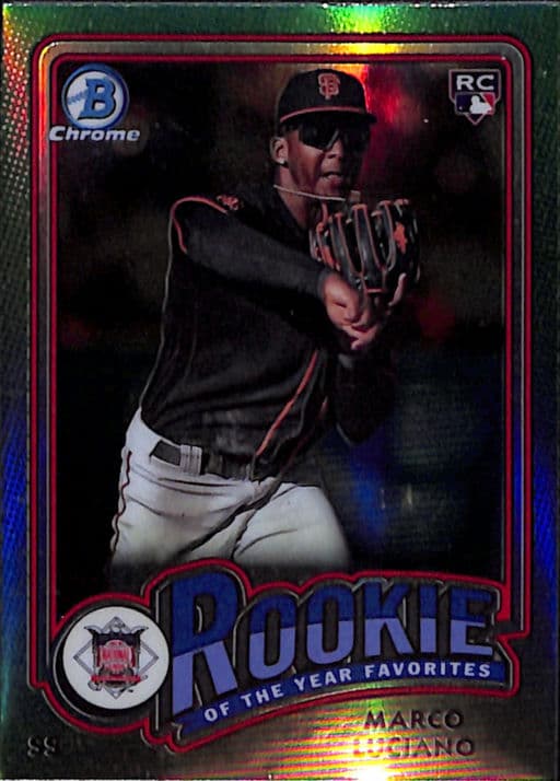 2024 Bowman Chrome Rookie Of The Year Marco Luciano ROY-11 San Francisco Giants