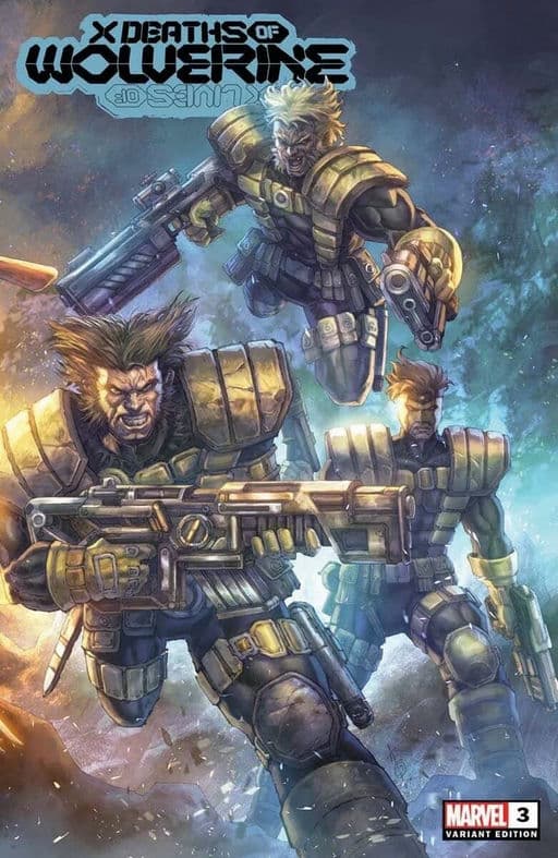 X Deaths of Wolverine #3 Alan Quah Trade Dress Variant