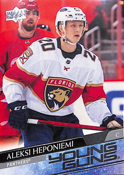 Aleksi Heponiemi 2020-21 Upper Deck Young Guns #716 Florida Panthers