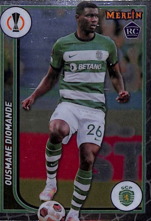 Ousmane Diomande 2024 Topps #114 ROOKIE Sporting Clube de Portugal