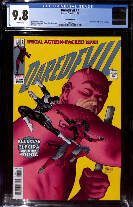 Daredevil #7 Variant Edition 9.8
