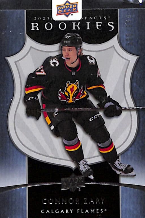 Connor Zary 2023-24 Upper Deck Artifacts Rookies #11 Calgary Flames /999