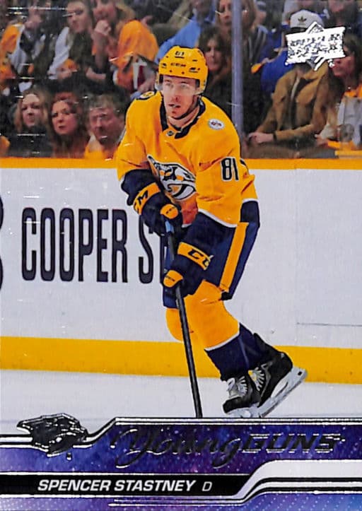 Spencer Stastney 2023-24 Upper Deck Young Guns #238 Nashville Predators