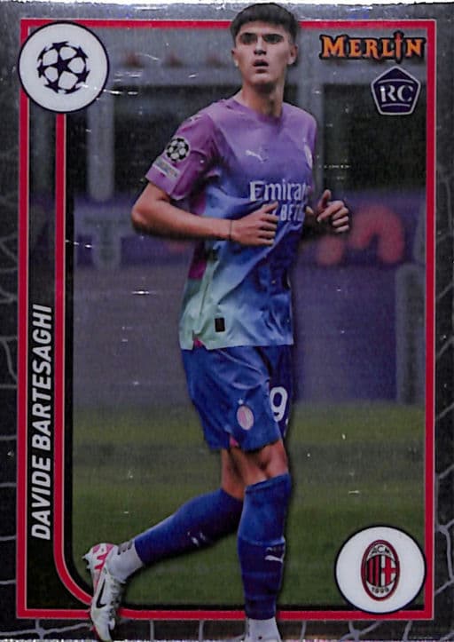 Davide Bartesaghi 2024 Topps #139 ROOKIE AC Milan