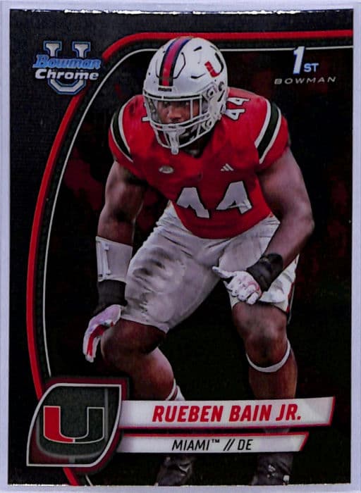 2024 Bowman University Chrome Rueben Bain Jr. #157