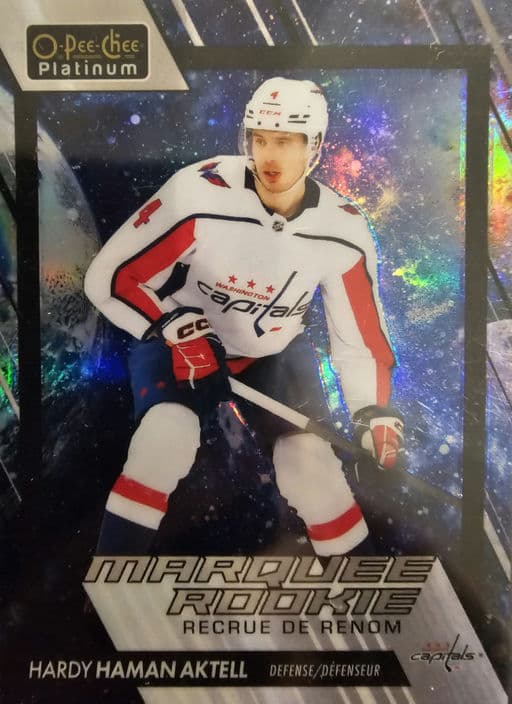 2023-24 O-Pee-Chee Cosmic Washington Capitals Hardy Haman Aktell RC #281 /65