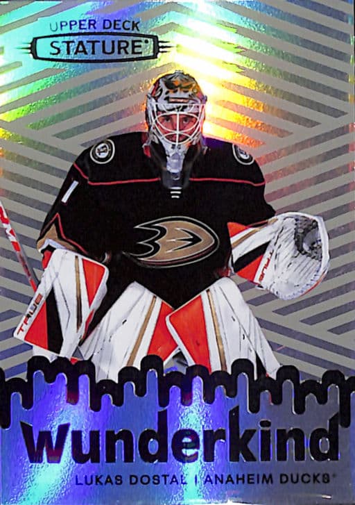 2022-23 Upper Deck Wunderkind Grey Anaheim Ducks Lukas Dostal W-3