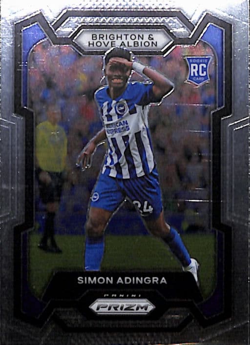 Simon Adingra 2023-24 Panini Prizm #98 ROOKIE Brighton & Hove Albion