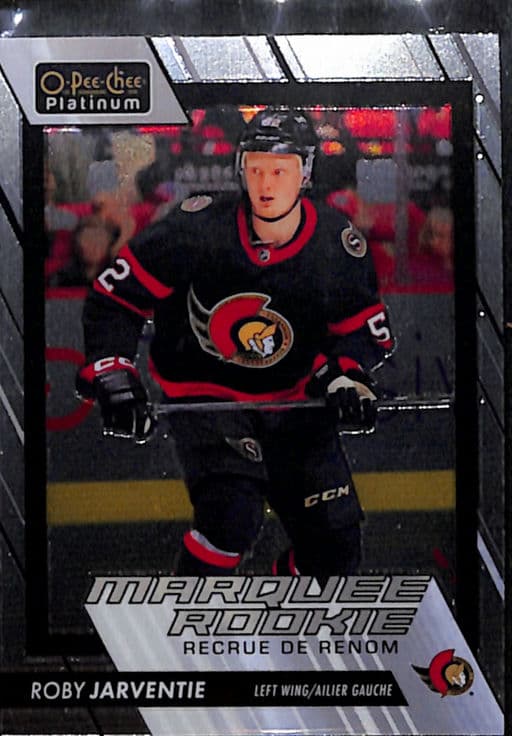 Roby Jarventie 2023-24 O-Pee-Chee Platinum Marquee Rookie #233 Ottawa Senators