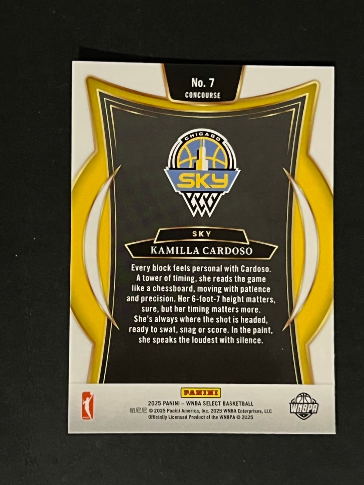 Kamilla Cardoso back