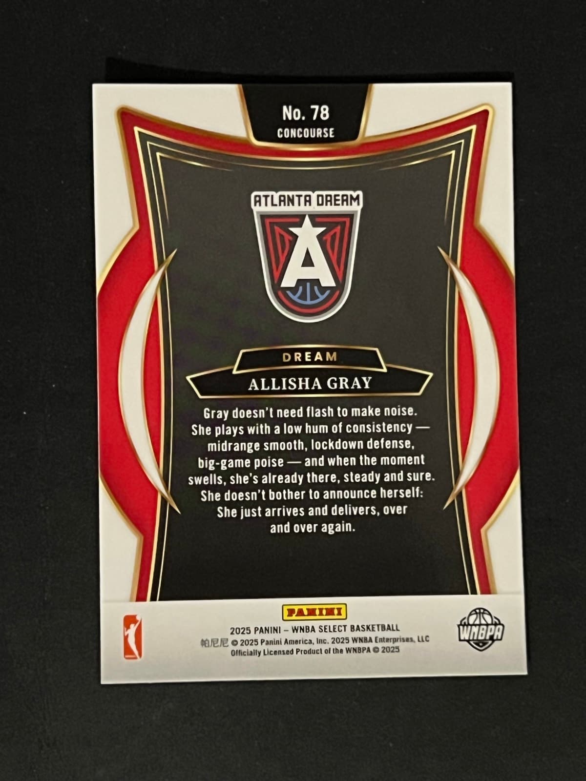 Allisha Gray back
