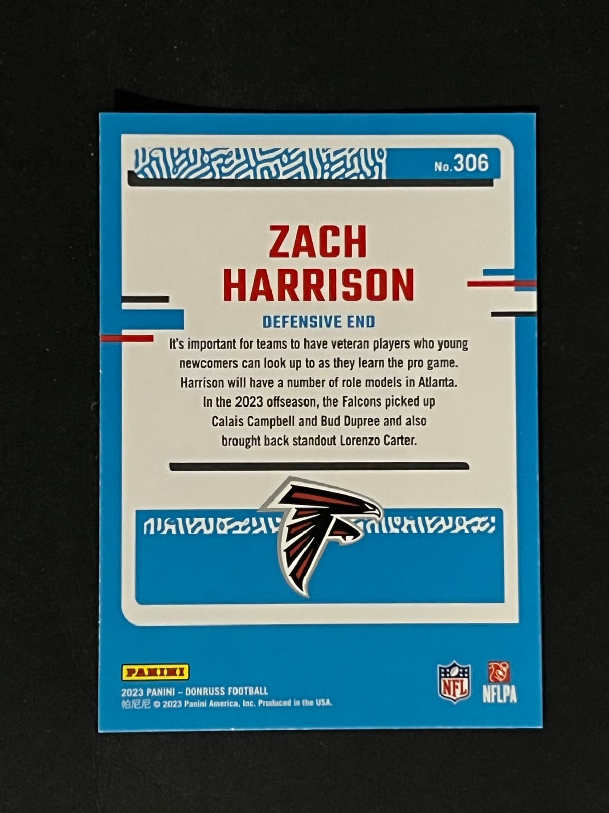 Zach Harrison back