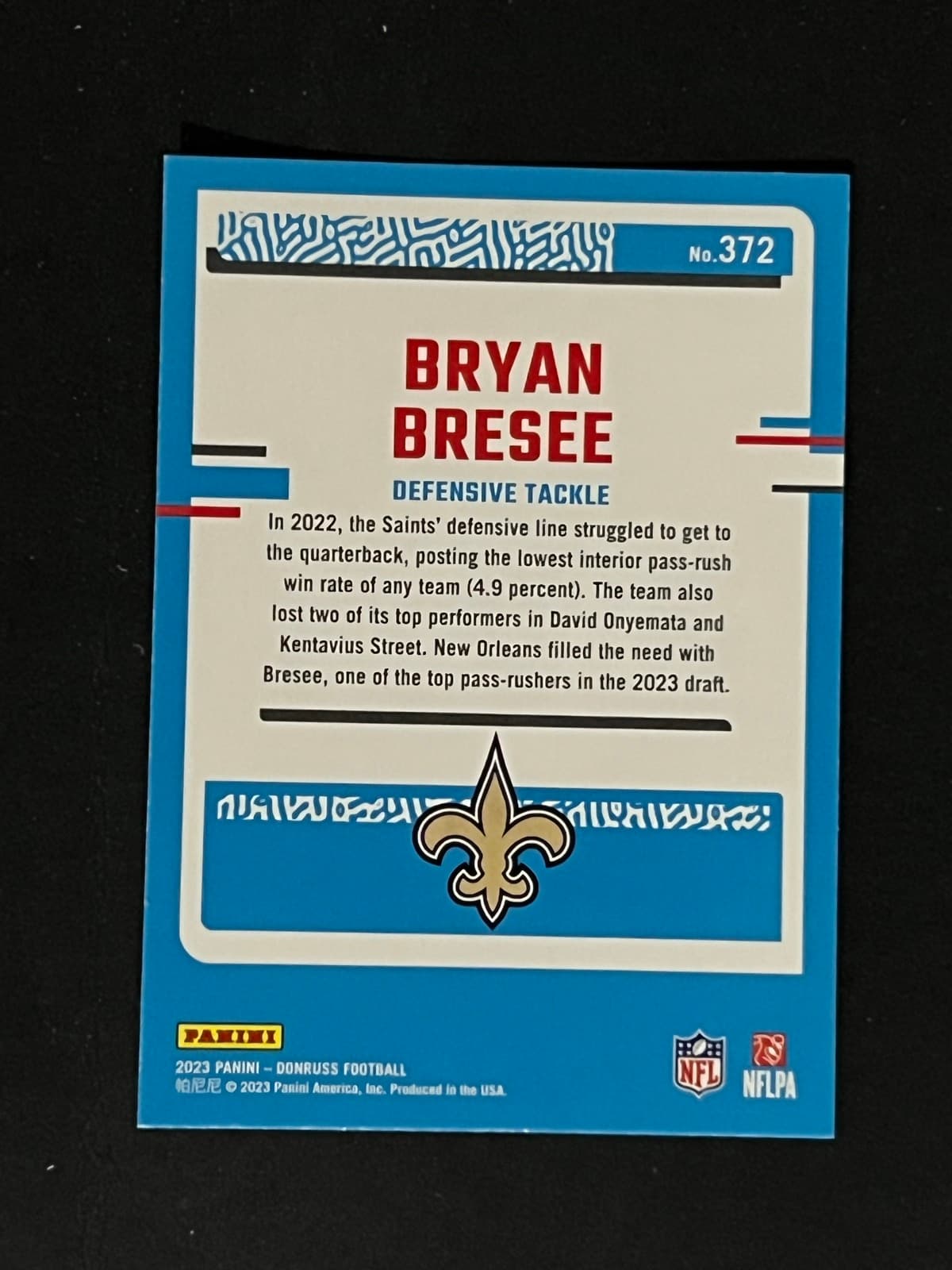 Bryan Bresee back