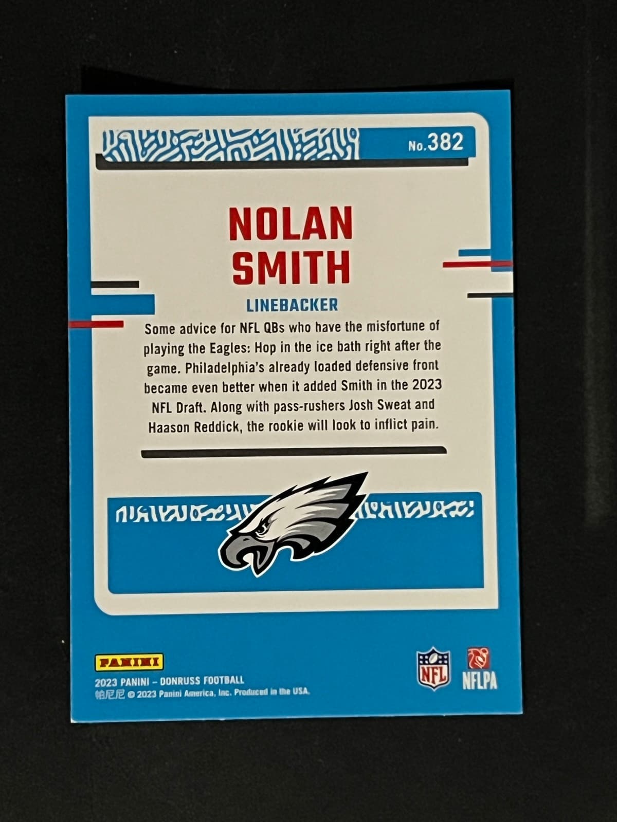 Nolan Smith back