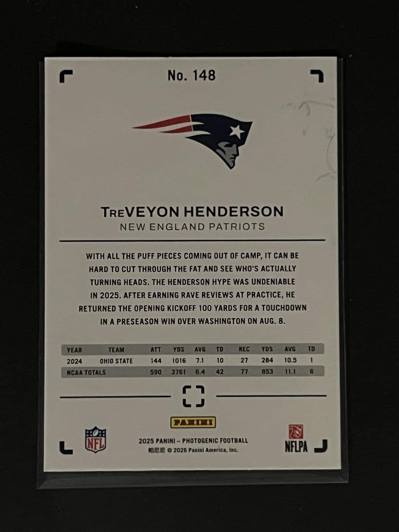 TreVeyon Henderson back