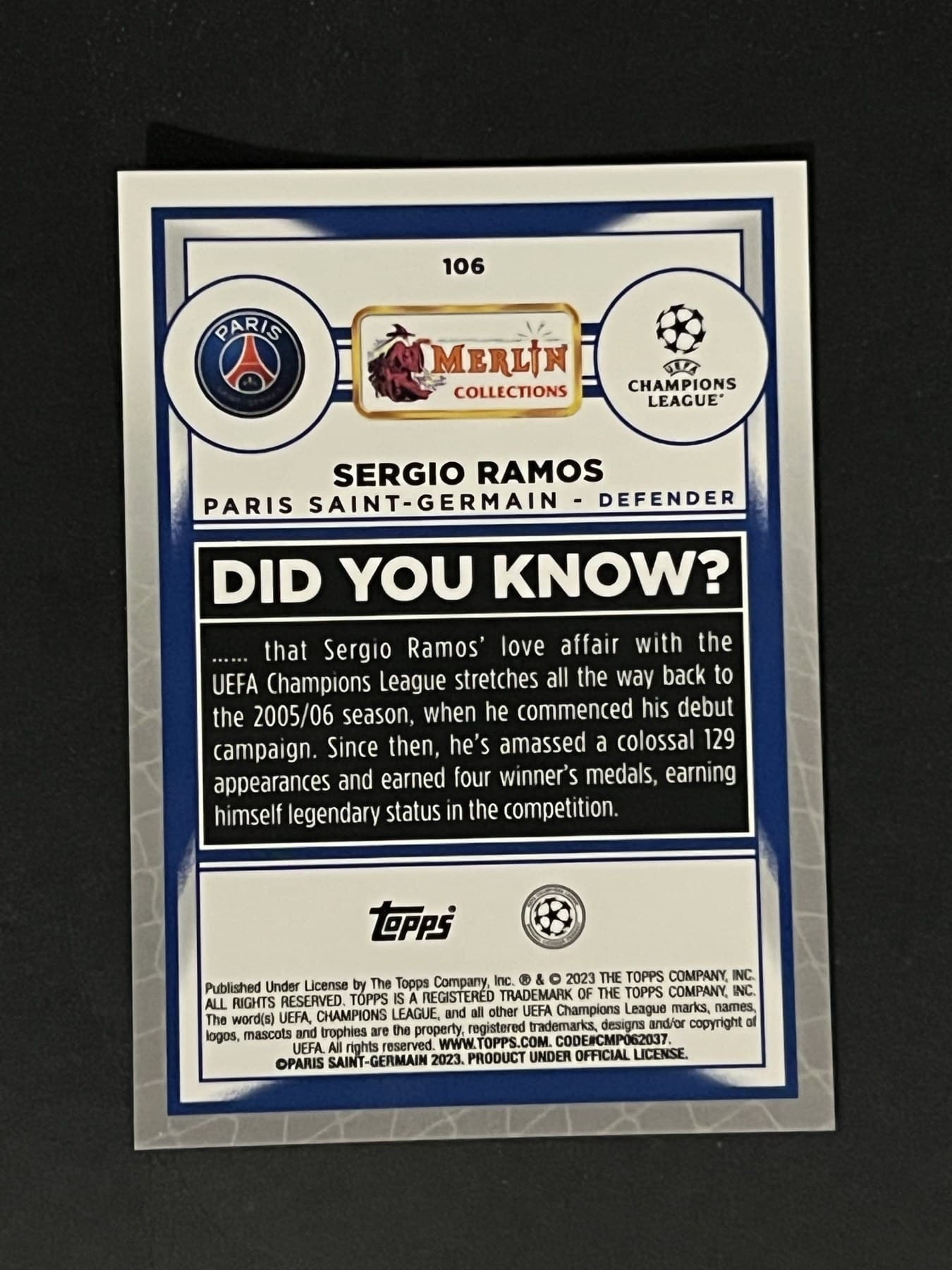 Sergio Ramos back