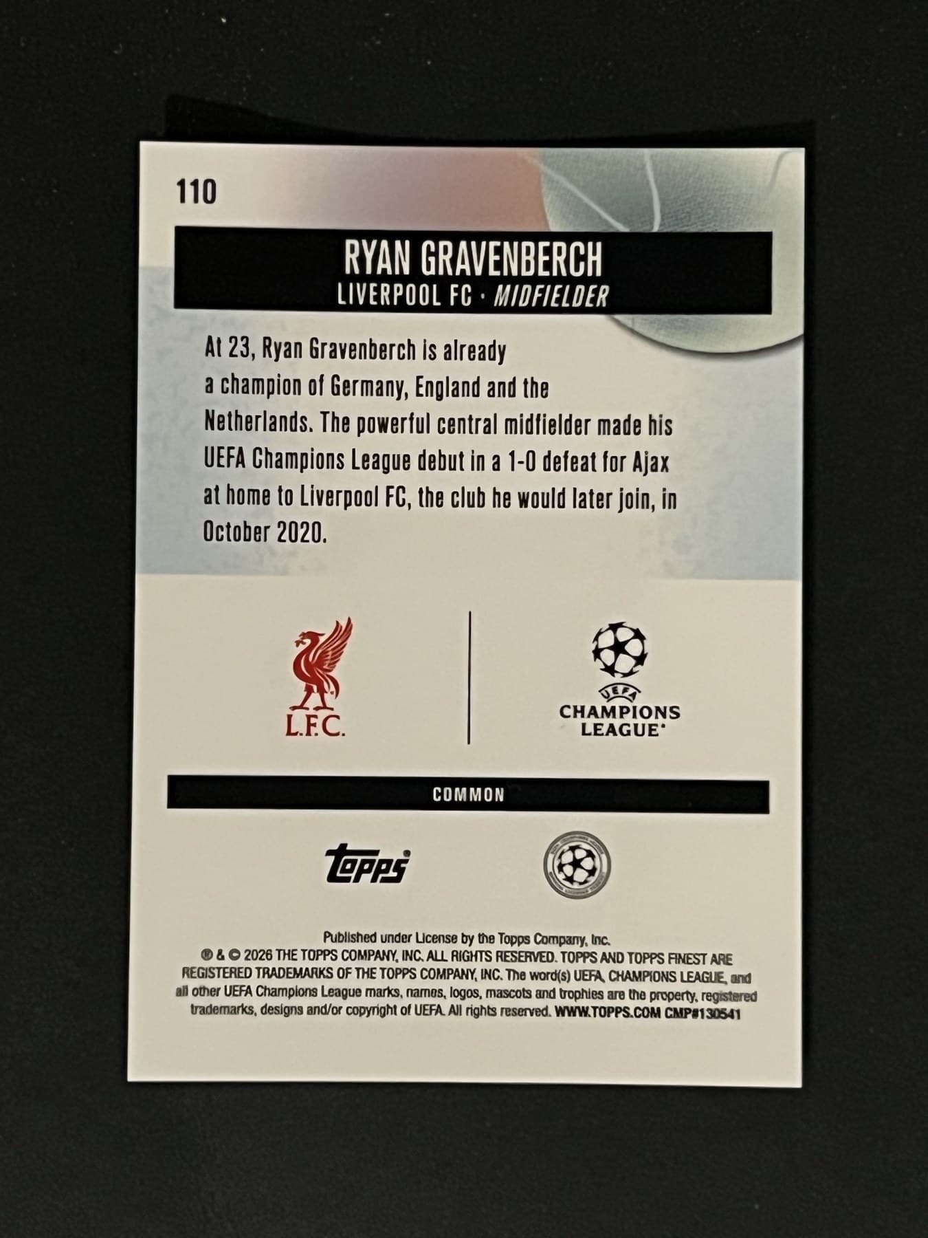 Ryan Gravenberch back