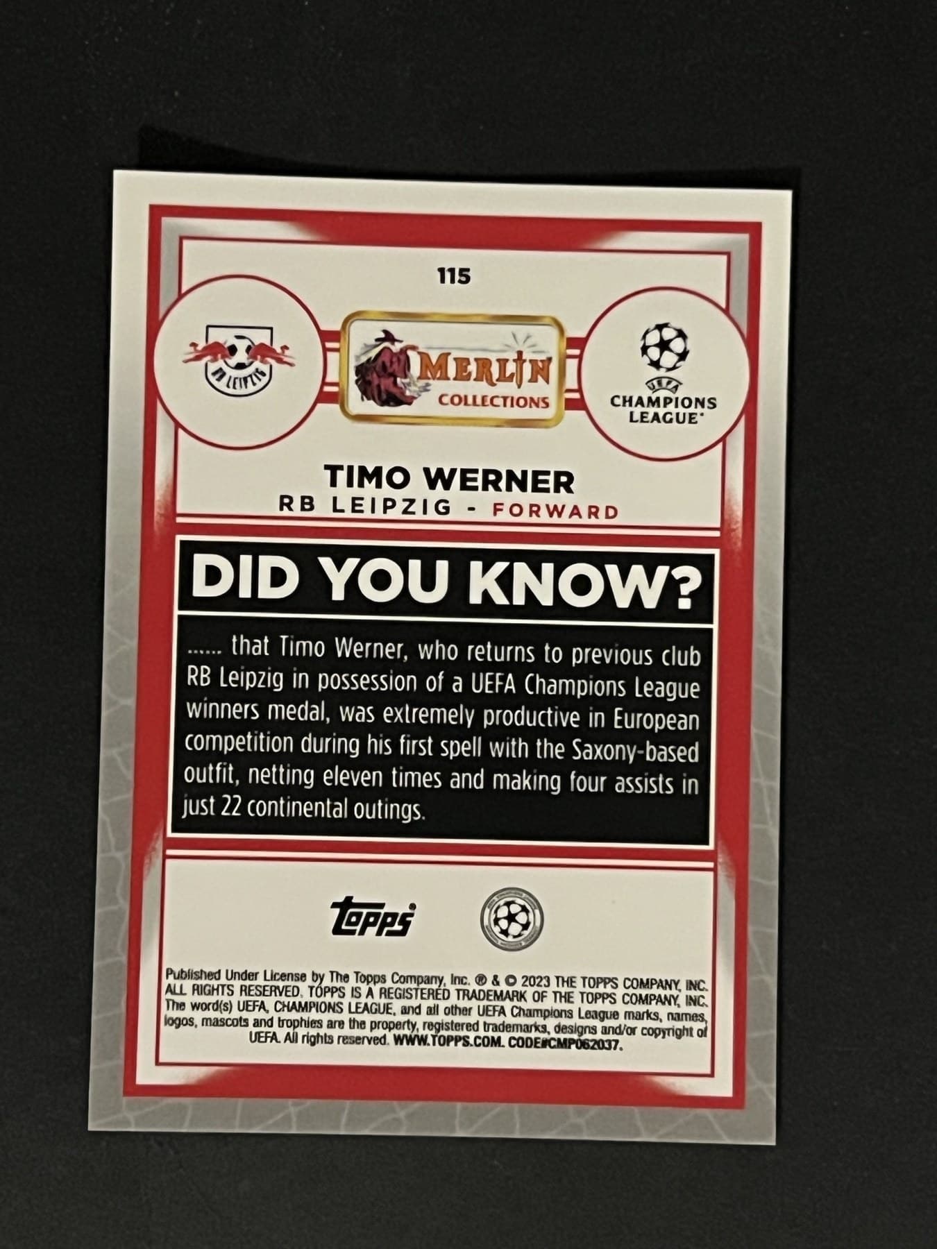 Timo Werner back
