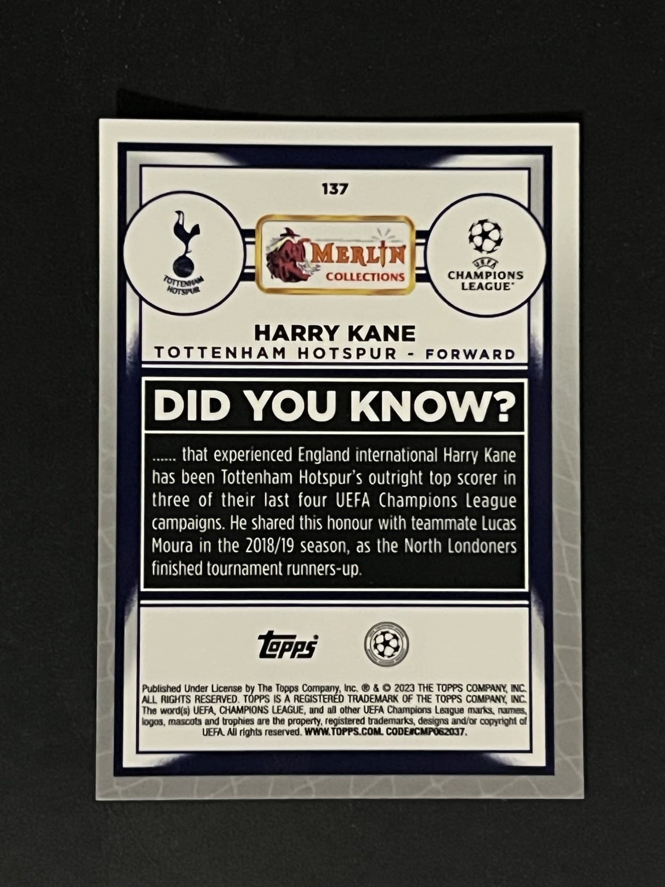 Harry Kane back