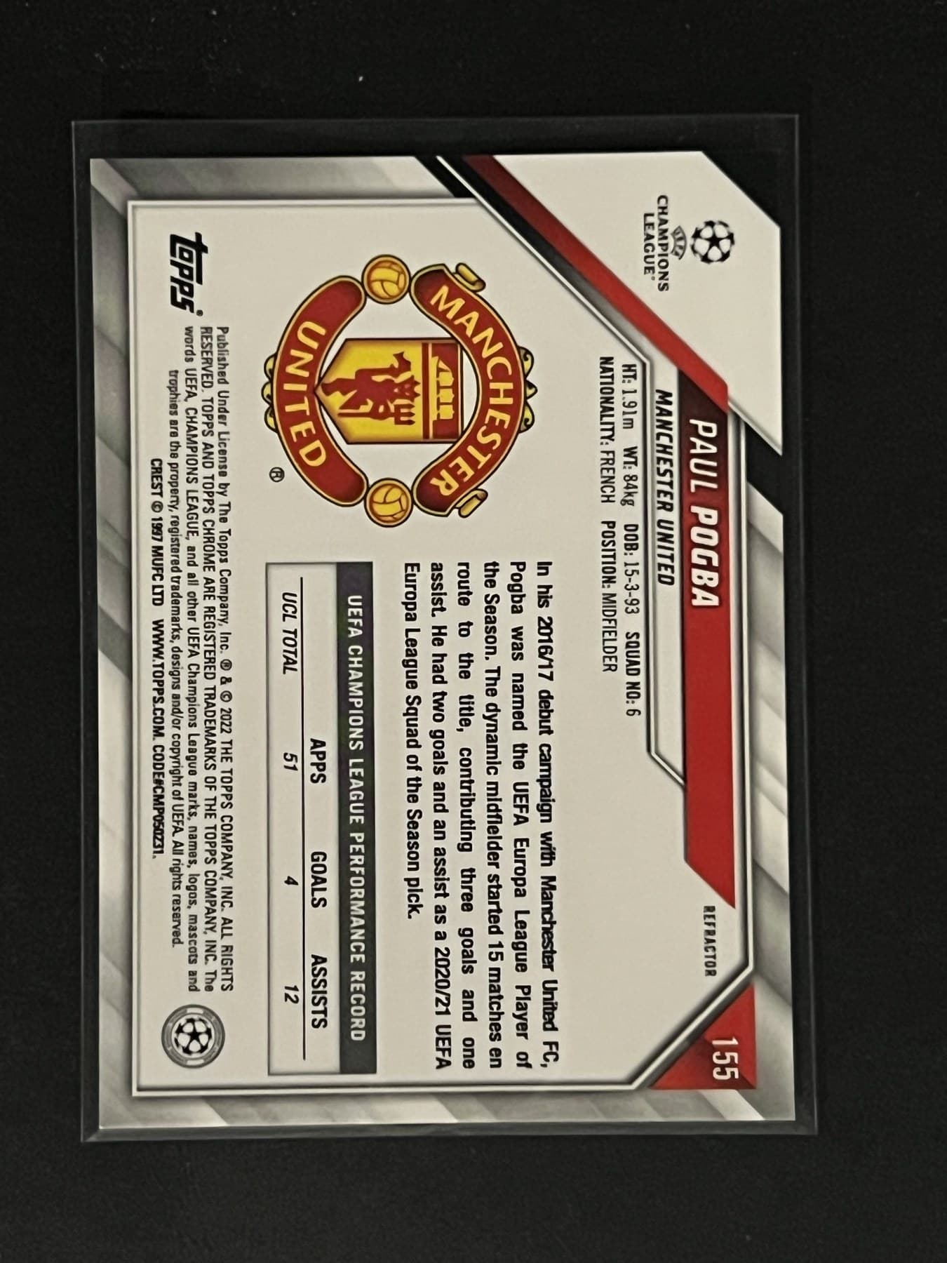 Paul Pogba back