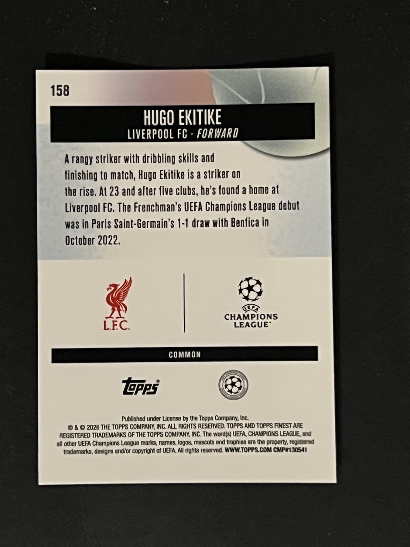 Hugo Ekitike back
