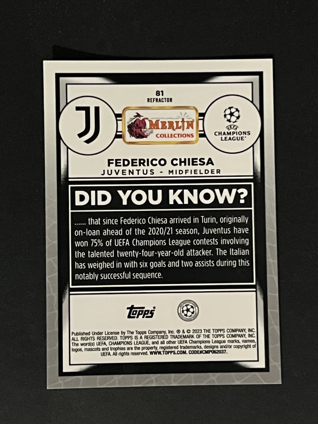 Federico Chiesa back