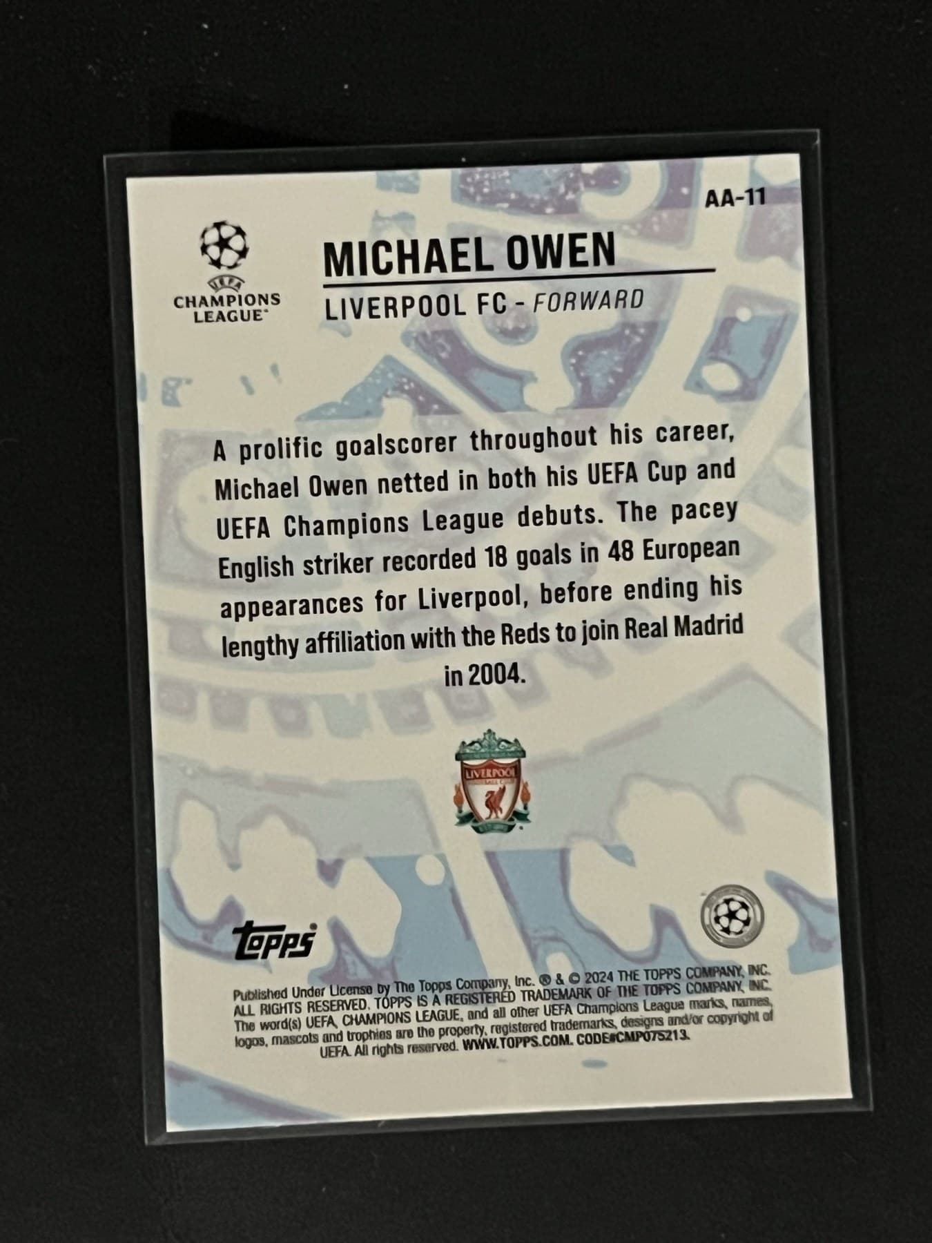 Michael Owen back