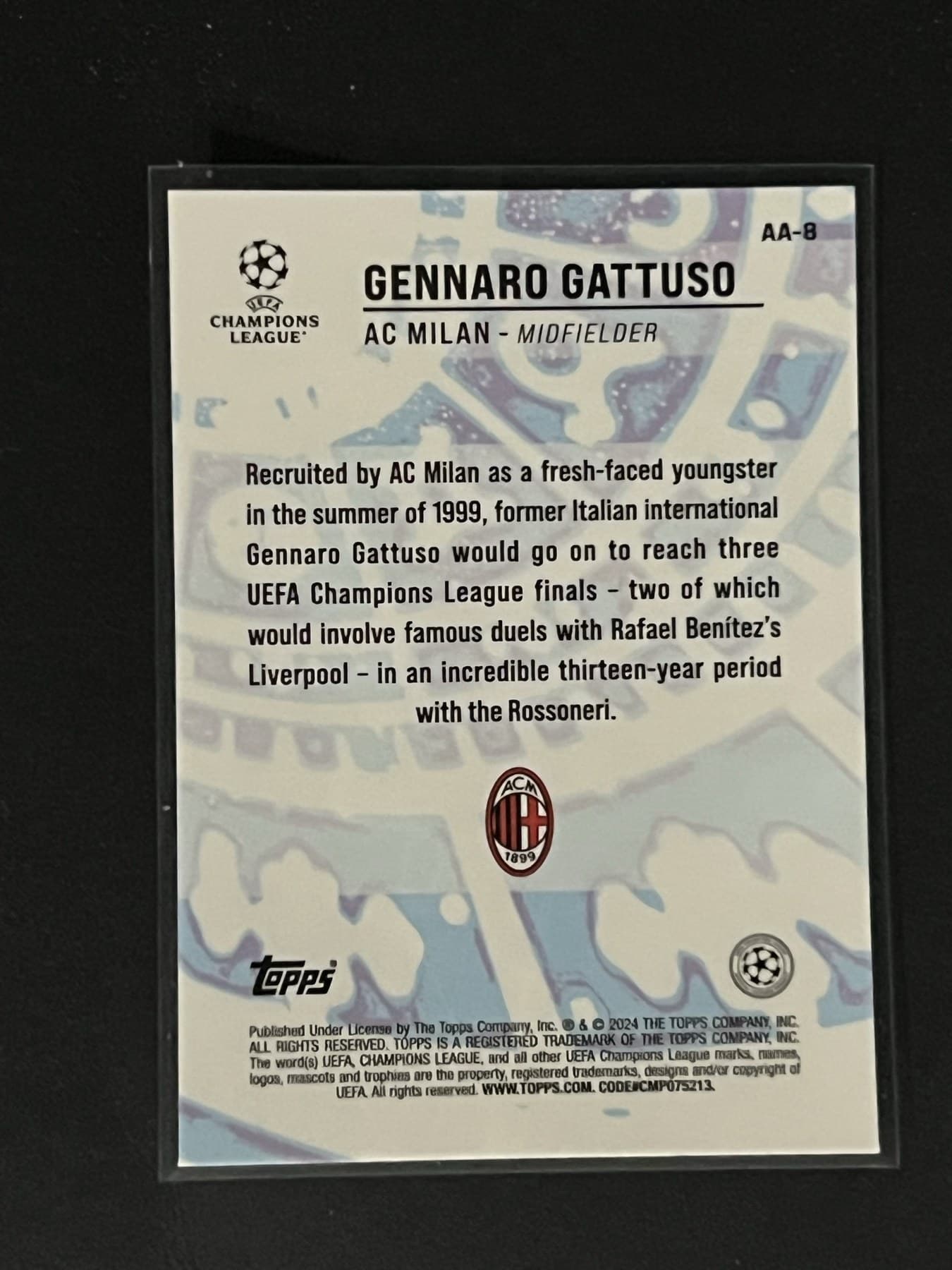 Gennaro Gattuso back