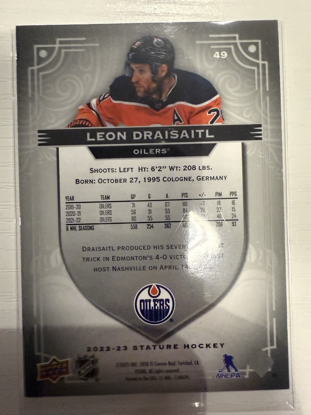 Leon Draisaitl back