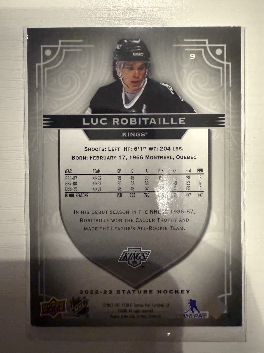 Luc Robitaille back