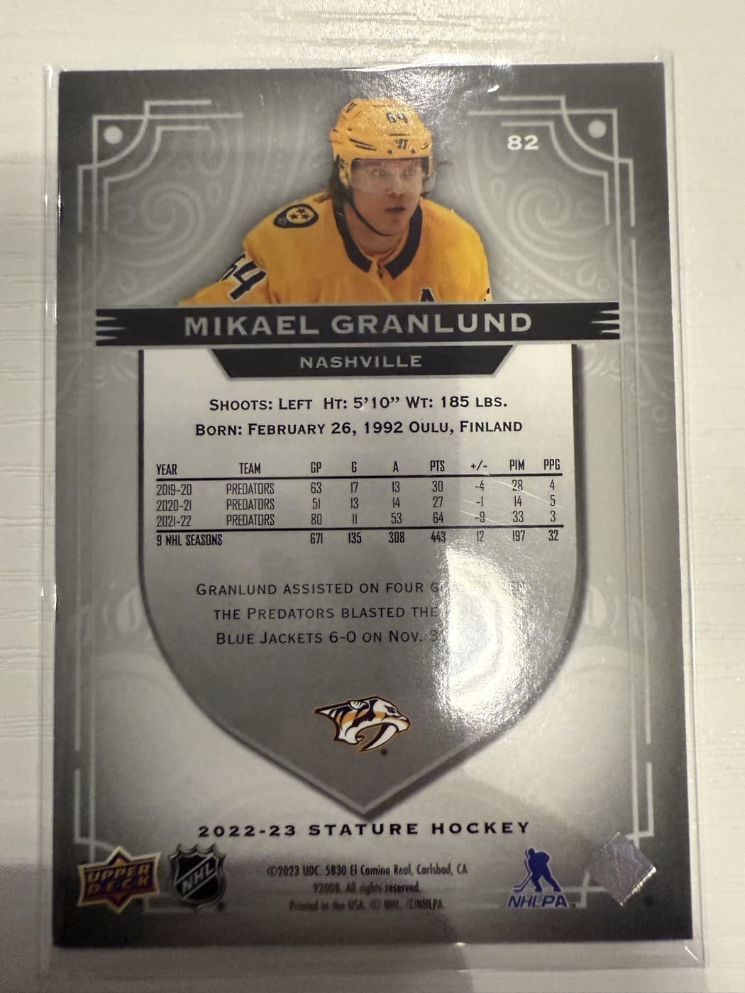 Mikael Granlund back