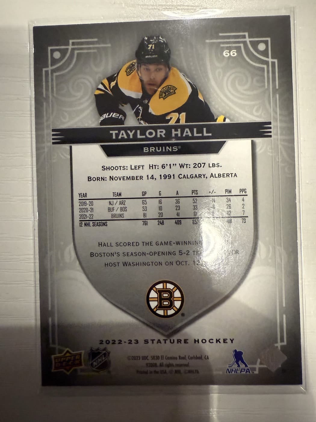 Taylor Hall back