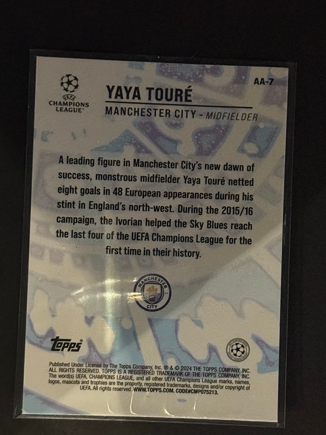 Yaya Touré back