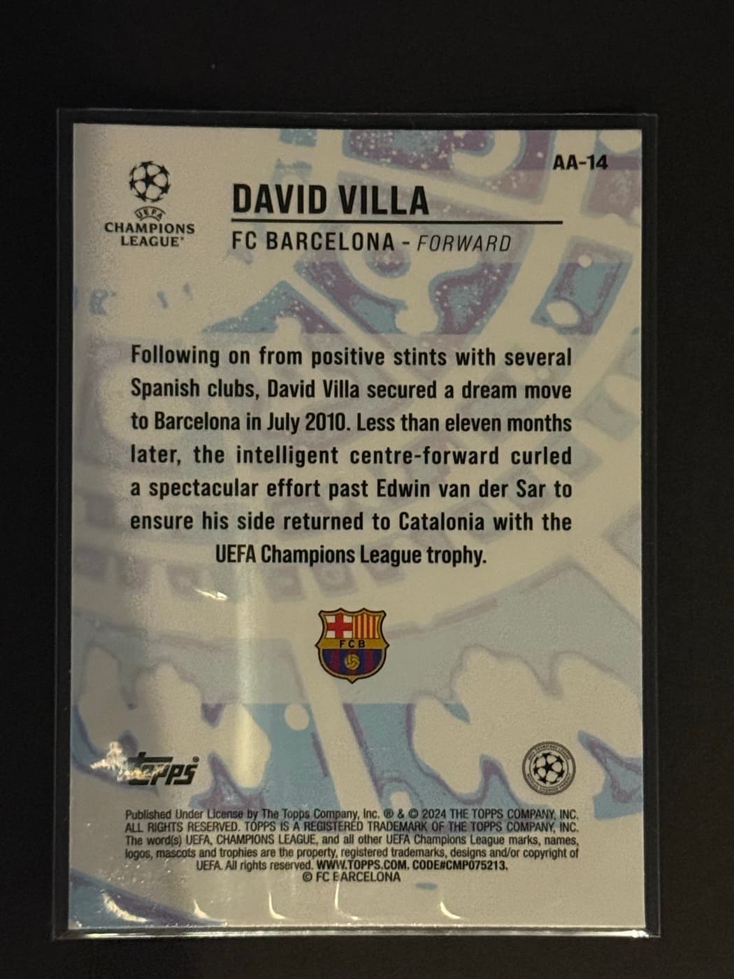 David Villa back