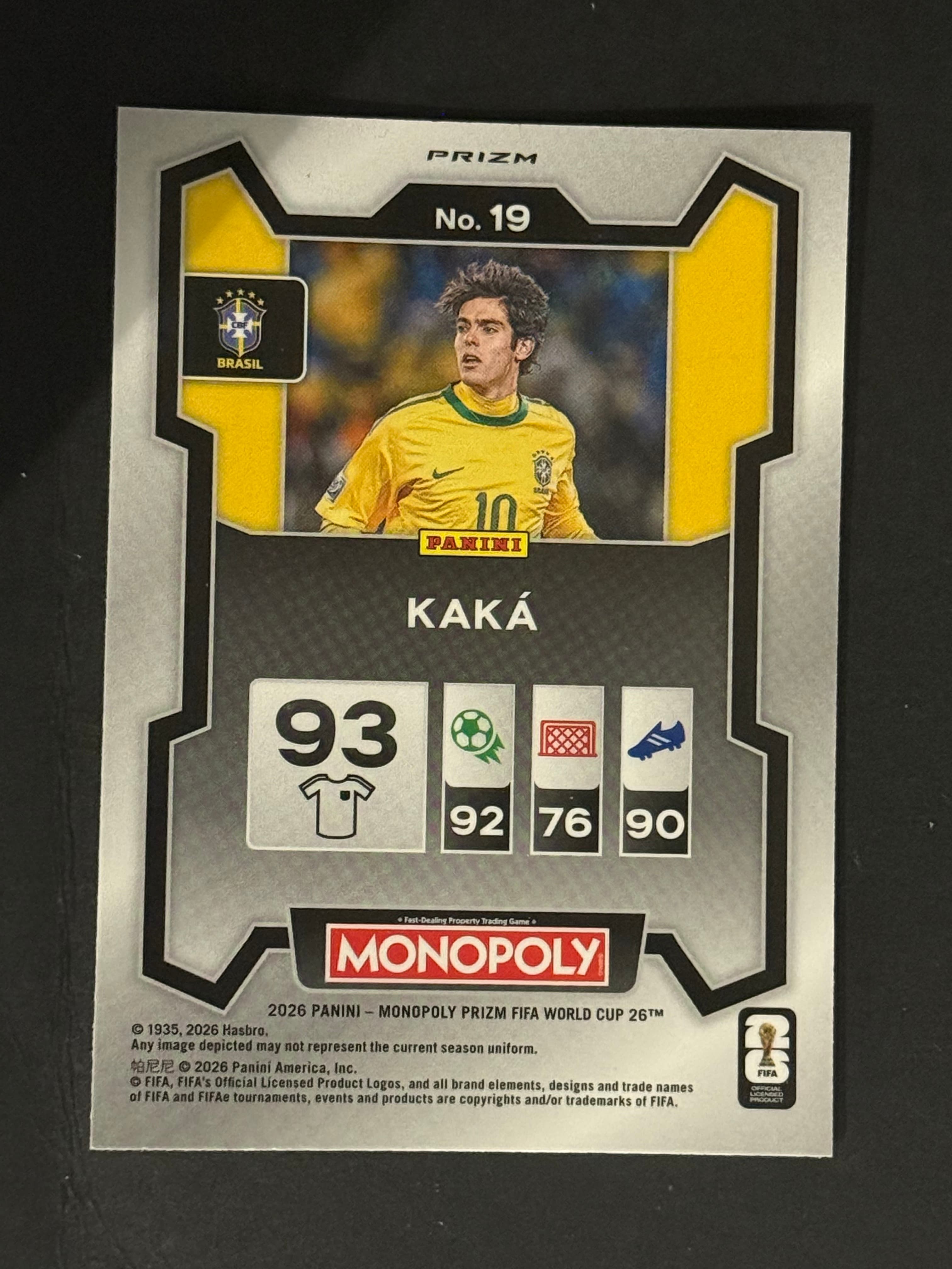 Kaká back