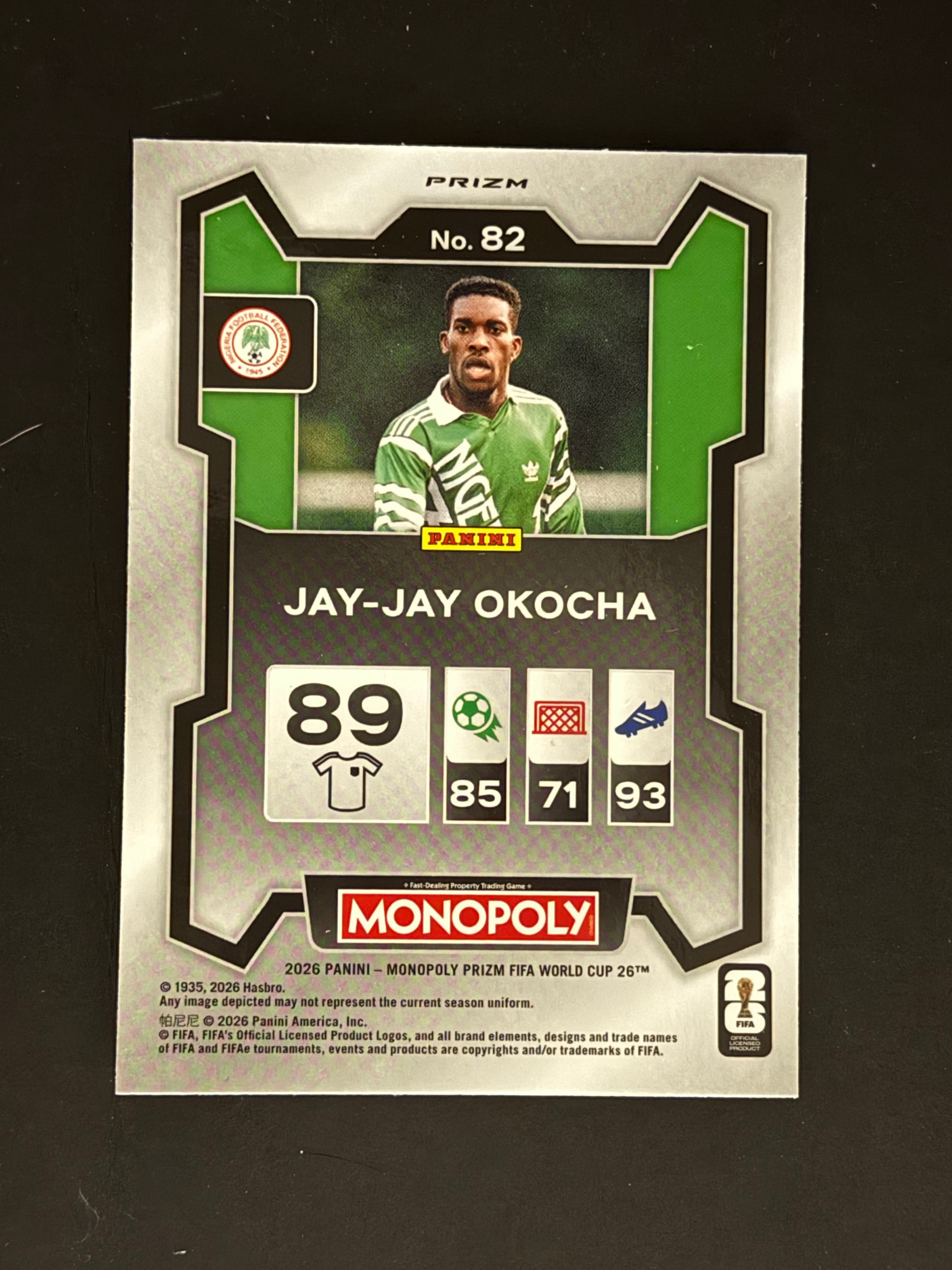 Jay-Jay Okocha back