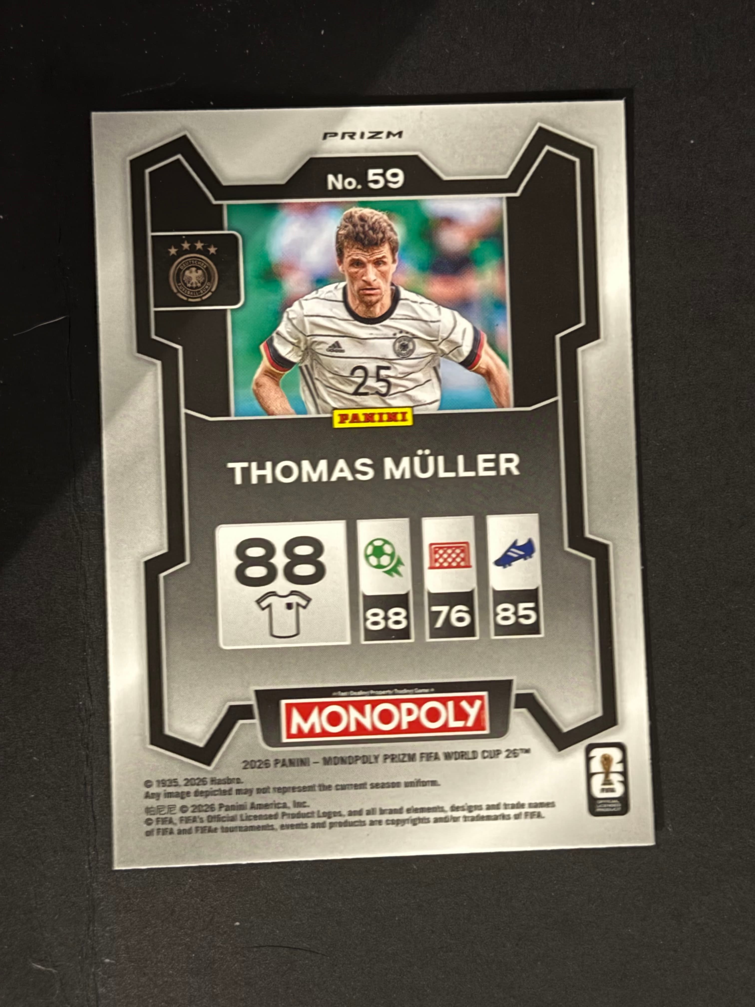 Thomas Müller back