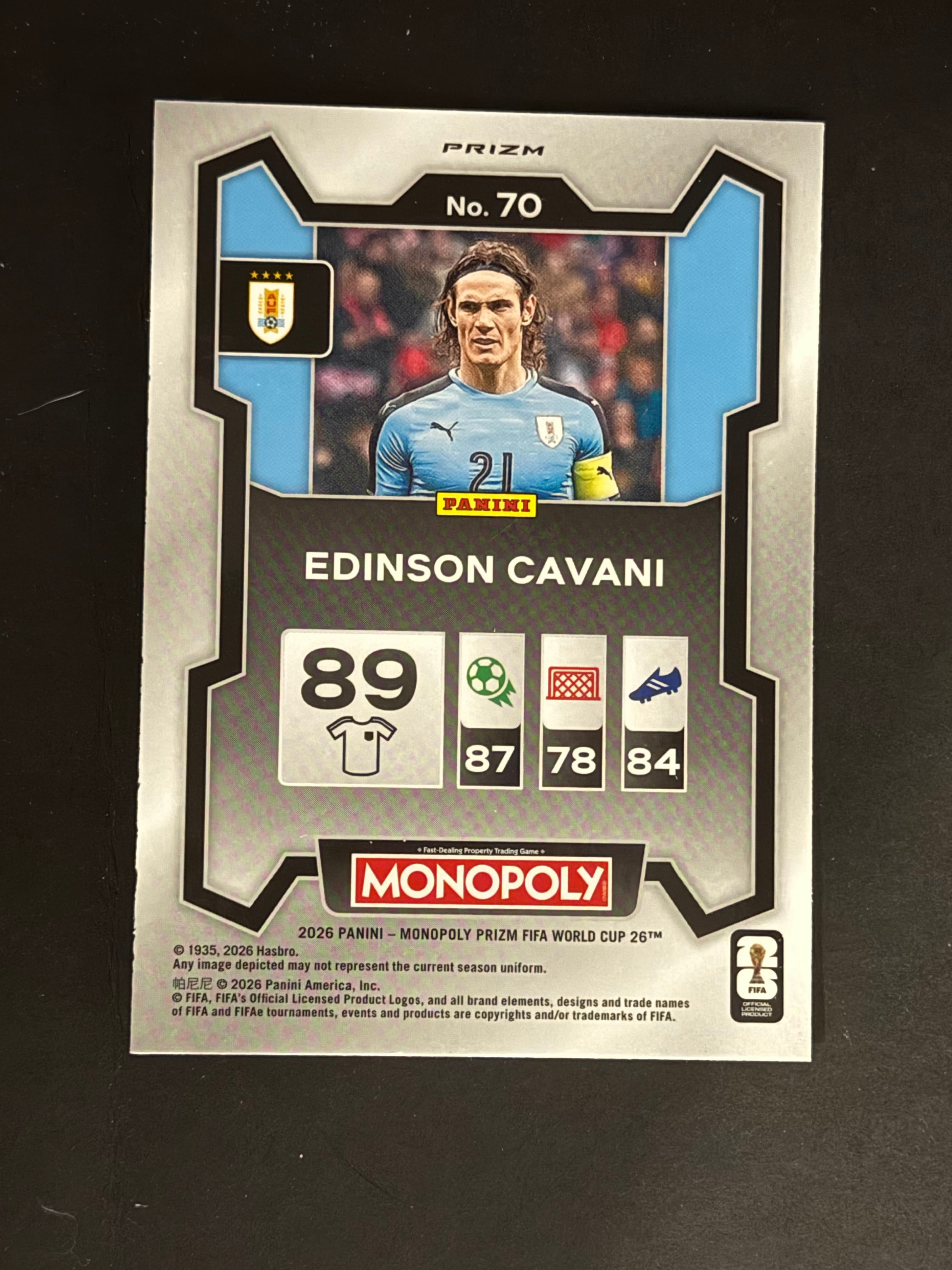Edinson Cavani back