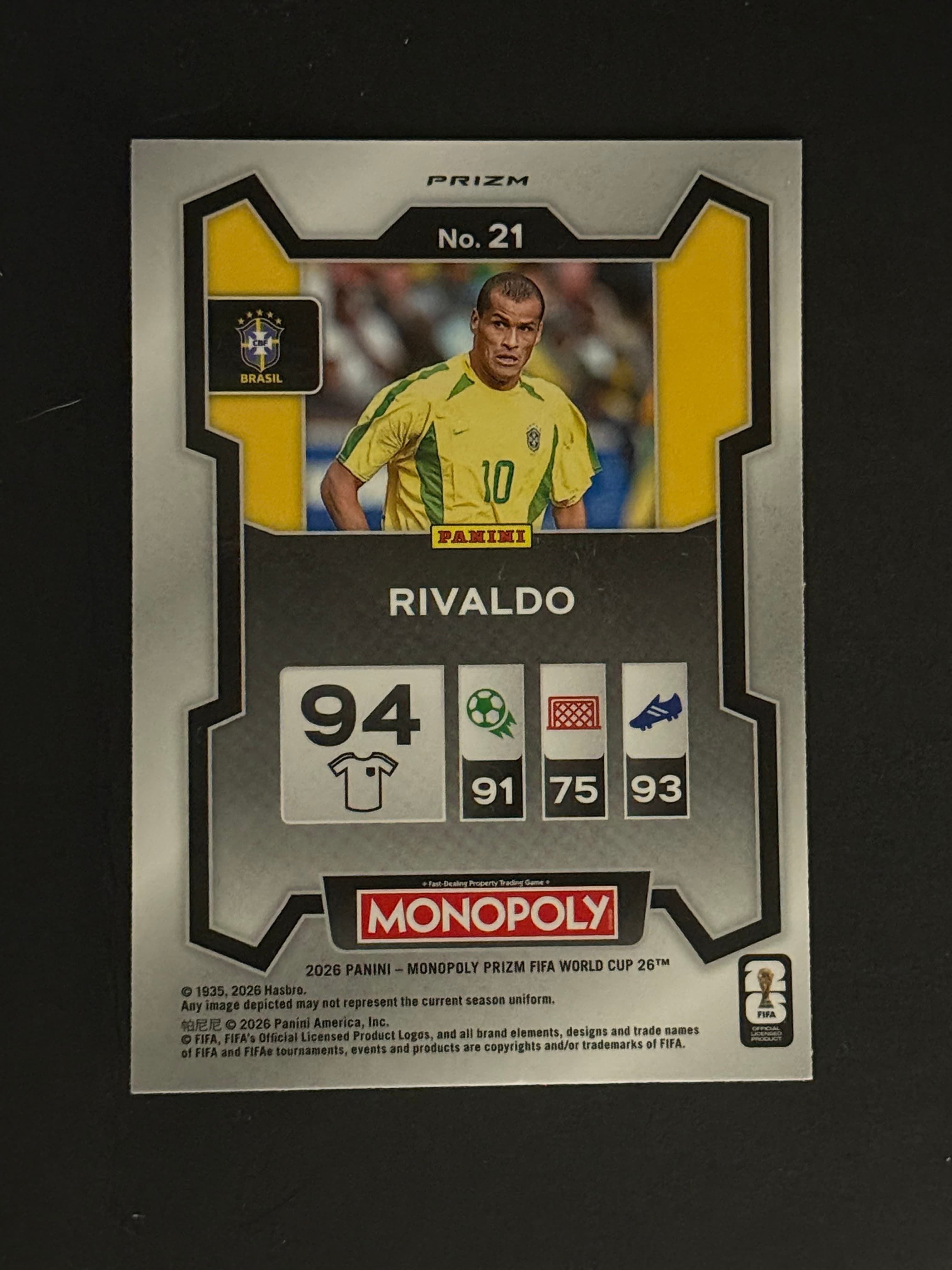 Rivaldo back