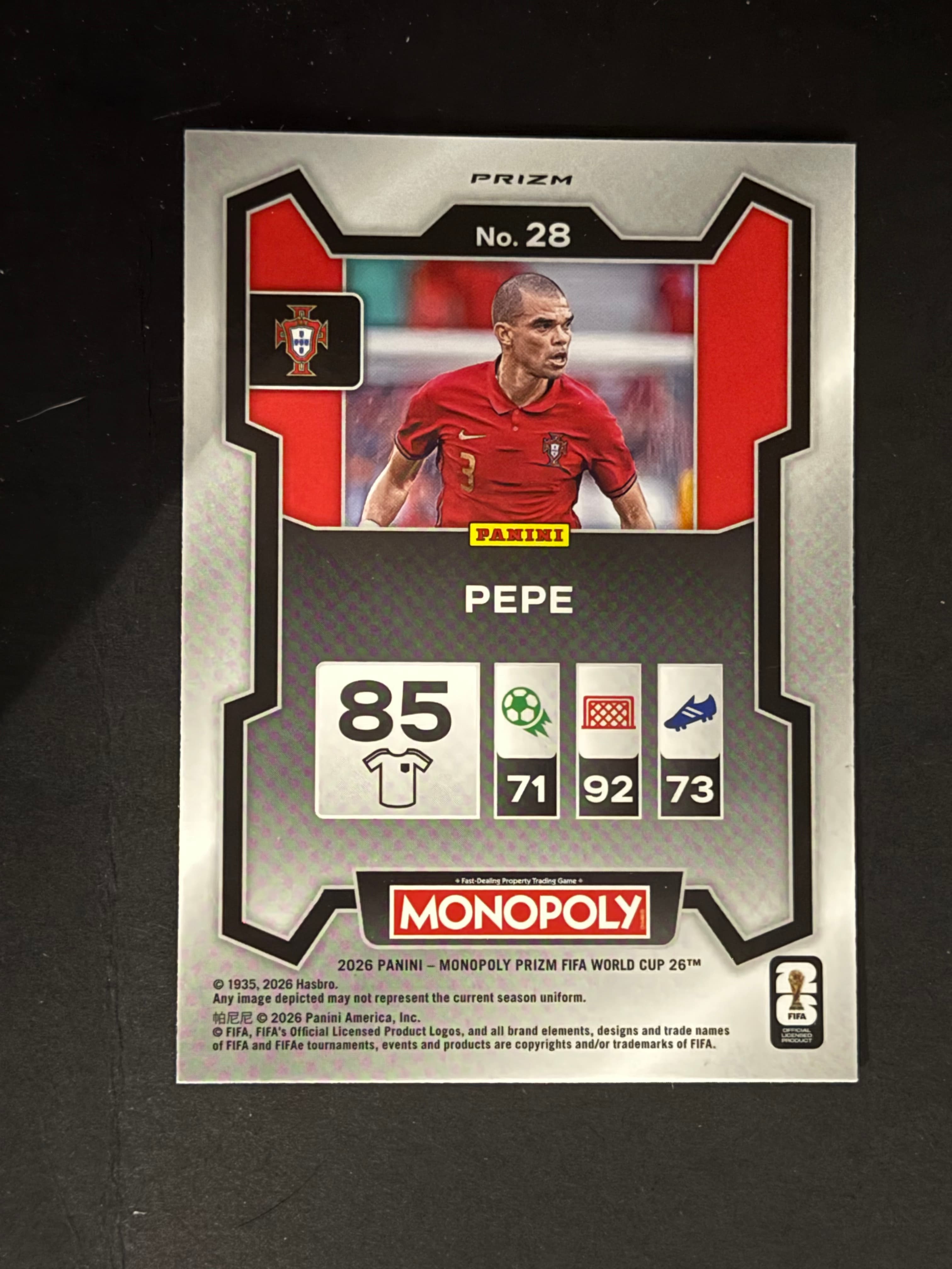 Pepe back